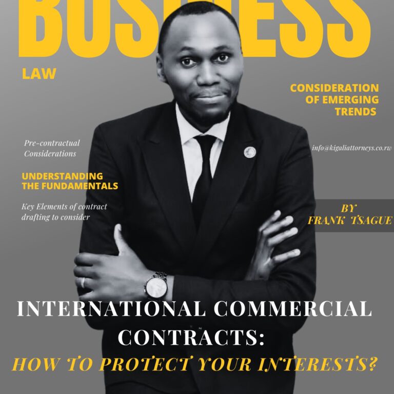 INTERNATIONAL COMMERCIAL CONTRACTS:HOW TO PROTECT YOUR INTERESTS?