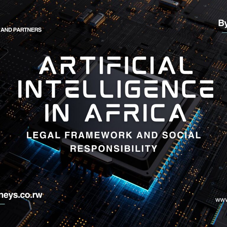 “ARTIFICIAL INTELLIGENCE IN AFRICA ” Legal Framework and Social Responsibility