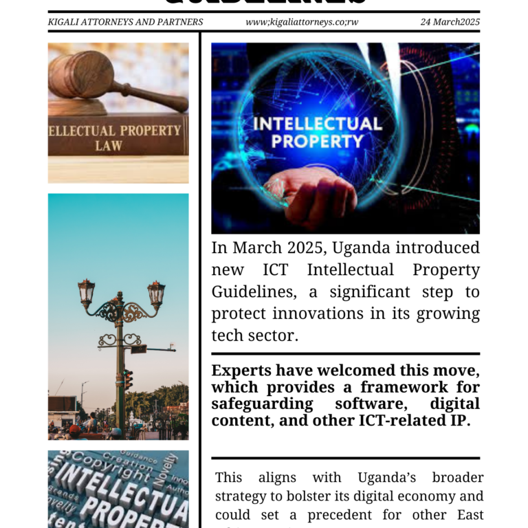UGANDA: LAUNCH OF ICT INTELLECTUAL PROPERTY GUIDELINES