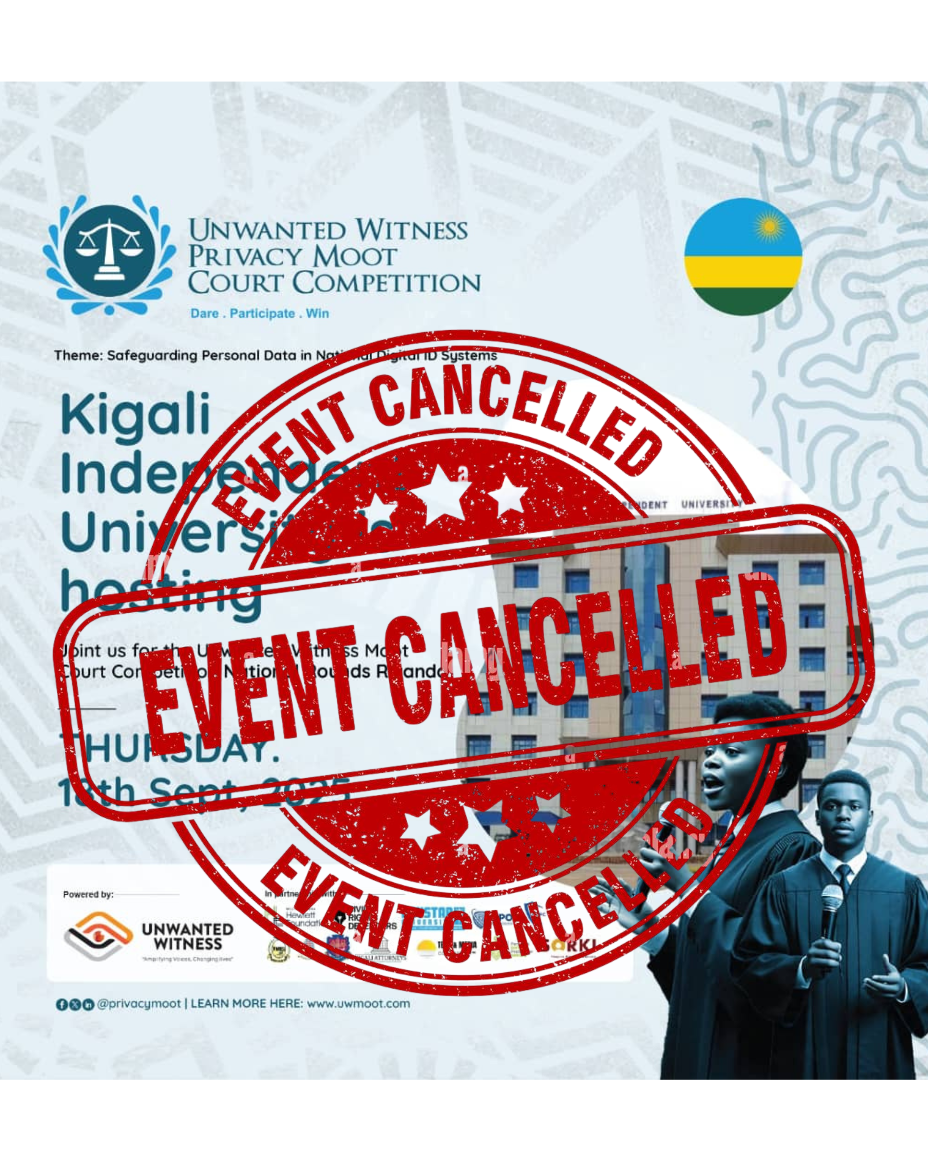 CANCELLED EVENT