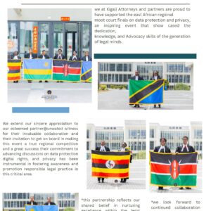 “Flashback in pictures of the unwanted witness’’ East African data Moot court finals in Dar es salaam, Tanzania